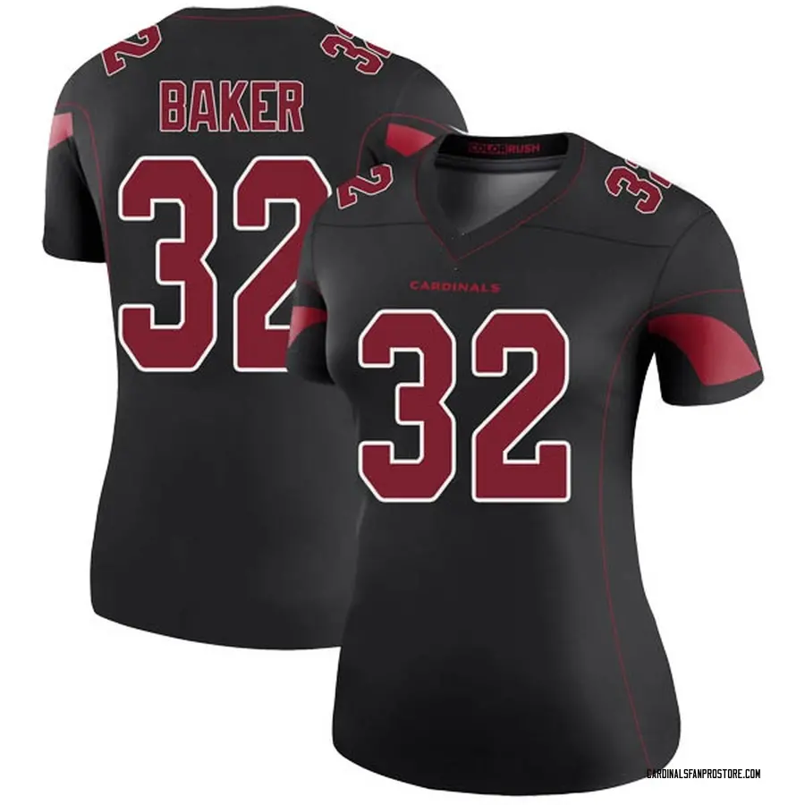 Budda Baker Arizona Cardinals Women's Color Rush Legend Nike Jersey - Black