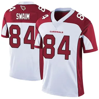 Geoff Swaim Men's Nike Cardinal Arizona Cardinals Custom Game Jersey Size: Small