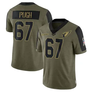 Youth Arizona Cardinals #67 Justin Pugh Black Alternate Pro Line Jersey