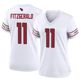 Qwuantrezz Knight Men's Nike White Arizona Cardinals Custom Game Jersey Size: Small