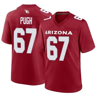 Youth Arizona Cardinals #67 Justin Pugh Black Alternate Pro Line Jersey