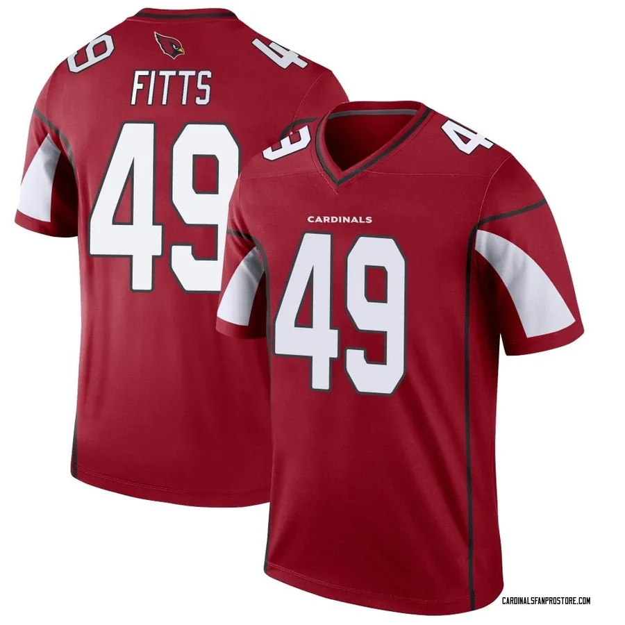 Men's Kylie Fitts Arizona Cardinals Men's Legend Cardinal Nike Jersey